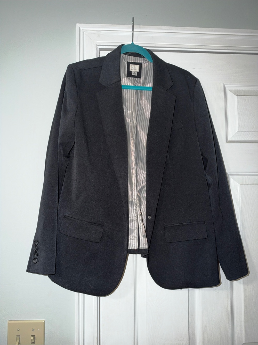 a new day Black Single-Breasted Blazer